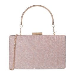 Women Rose-Gold Hand Bags Clutches