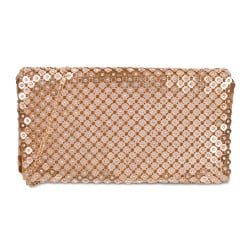 Women Gold Hand Bags Clutches