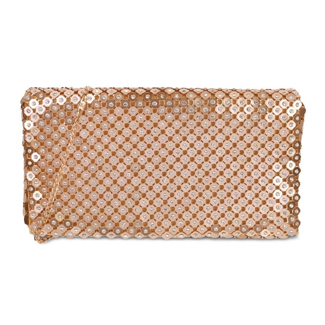 Mochi Women Gold Hand Bags Clutches (SKU: 38-84-15-10)