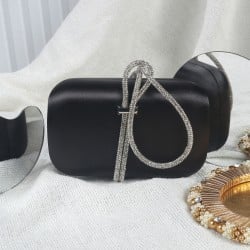 Women Black Ethnic-Wedding Clutches