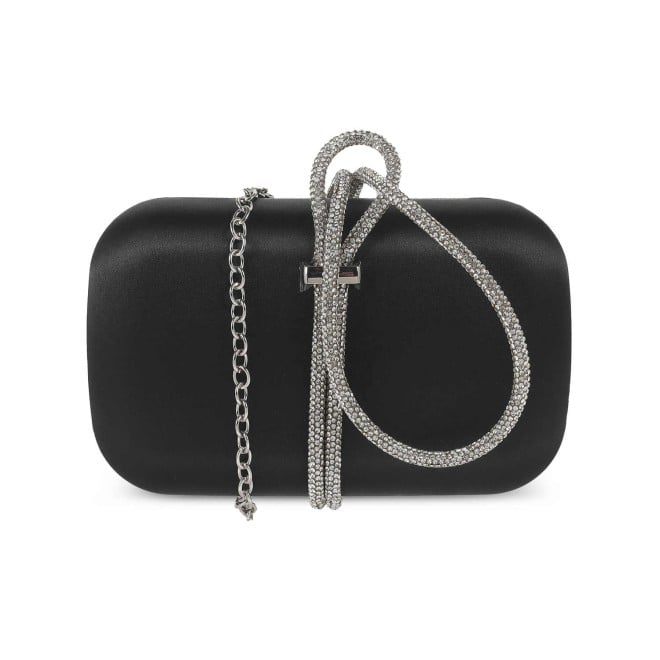 Mochi Women Black Ethnic-Wedding Clutches (SKU: 38-97-11-10)