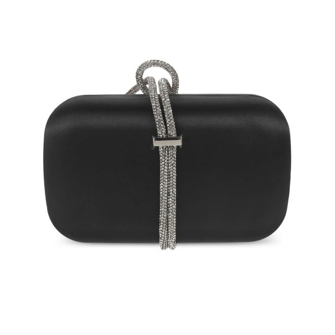 Mochi Women Black Ethnic-Wedding Clutches (SKU: 38-97-11-10)