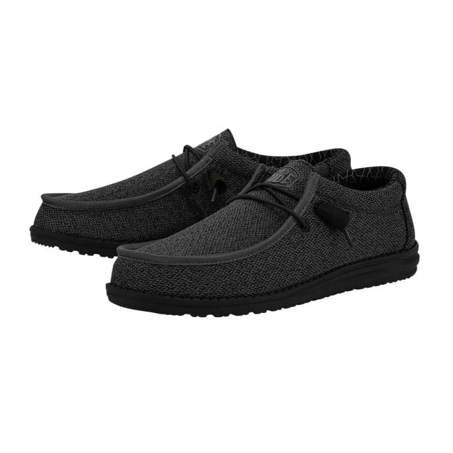 HEYDUDE Men Black Casual Sneakers