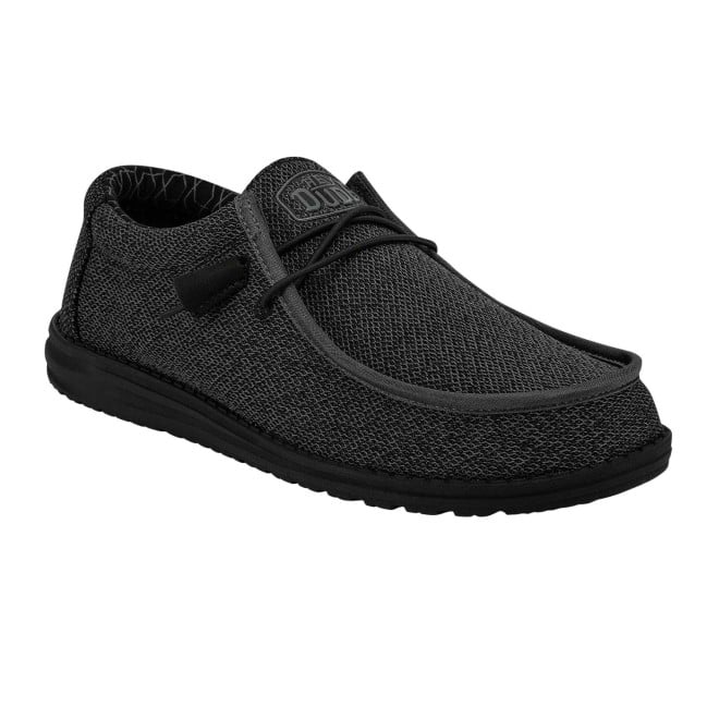 HEYDUDE Men Black Casual Sneakers (SKU: 397-40019-11-9)