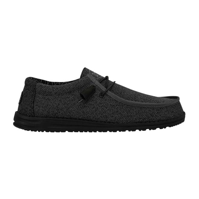 HEYDUDE Men Black Casual Sneakers (SKU: 397-40019-11-9)