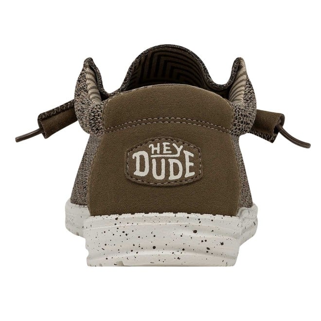 HEYDUDE Men Brown Casual Sneakers (SKU: 397-40019-12-8)