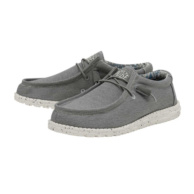 HEYDUDE Men Grey Casual Sneakers (SKU: 397-40022-14-8)