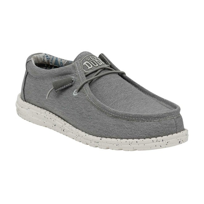 HEYDUDE Men Grey Casual Sneakers (SKU: 397-40022-14-8)