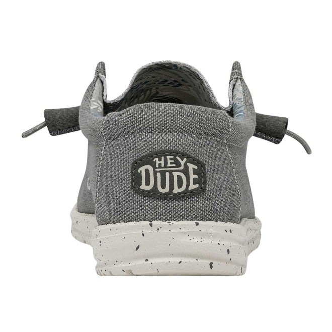 HEYDUDE Men Grey Casual Sneakers (SKU: 397-40022-14-8)