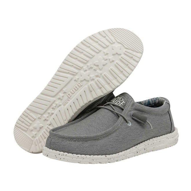 HEYDUDE Men Grey Casual Sneakers (SKU: 397-40022-14-8)