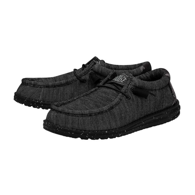 HEYDUDE Men Black Casual Sneakers (SKU: 397-40024-11-9)