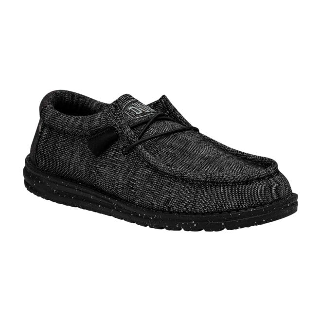 HEYDUDE Men Black Casual Sneakers (SKU: 397-40024-11-9)