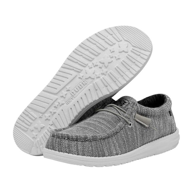 HEYDUDE Men Light-grey Casual Sneakers (SKU: 397-40025-59-8)