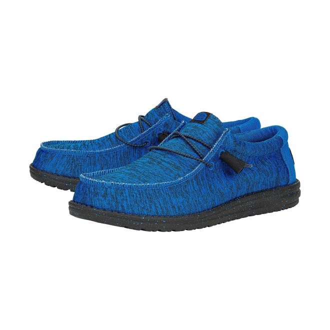 HEYDUDE Men Black-blue Casual Sneakers (SKU: 397-40536-77-10)