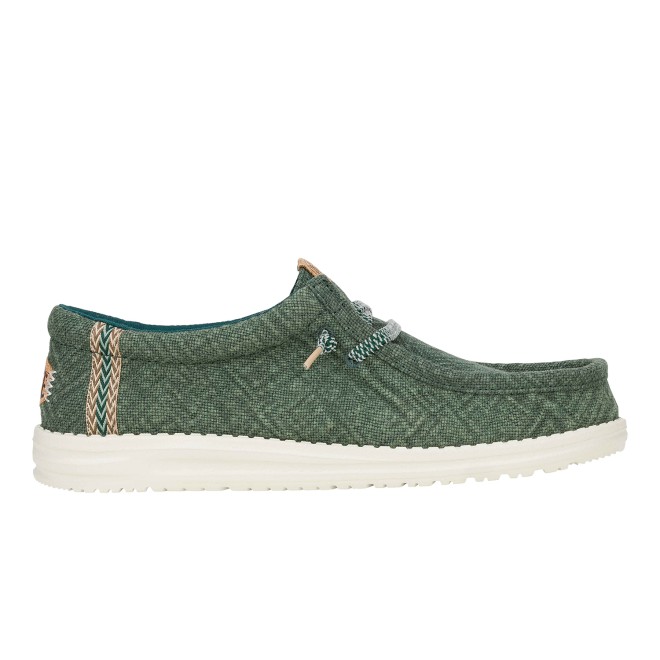 HEYDUDE Men Green Casual Sneakers (SKU: 397-43085-21-11)