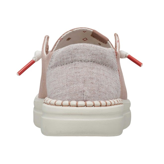 HEYDUDE Women Light-pink Casual Sneakers (SKU: 398-40074-78-7)