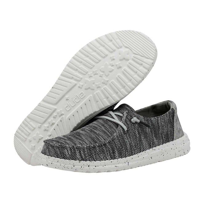 HEYDUDE Women Grey Casual Sneakers (SKU: 398-40078-14-7)