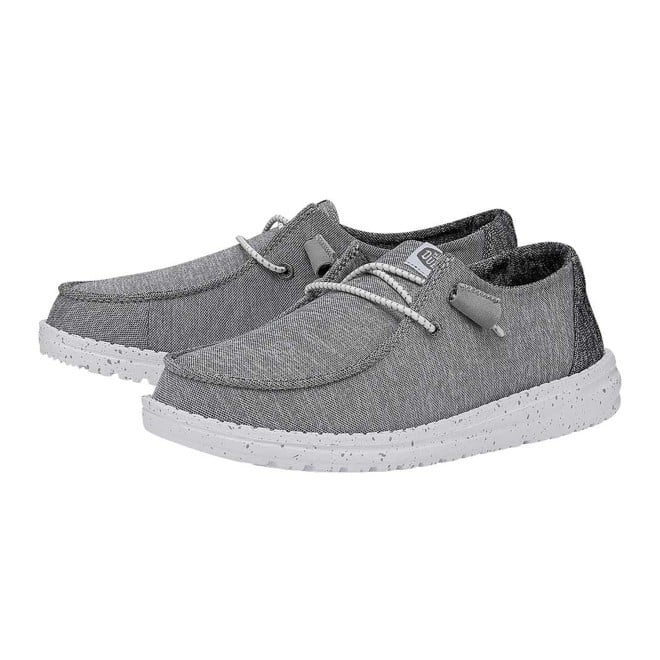 HEYDUDE Women Grey Casual Sneakers (SKU: 398-40549-14-7)