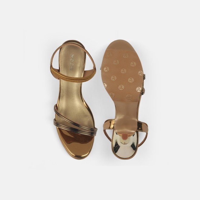Mochi Women Antic-gold Casual Sandals (SKU: 40-102-28-37)
