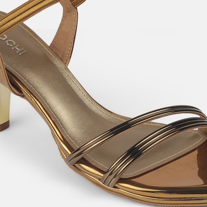 Mochi Women Antic-gold Casual Sandals (SKU: 40-102-28-37)