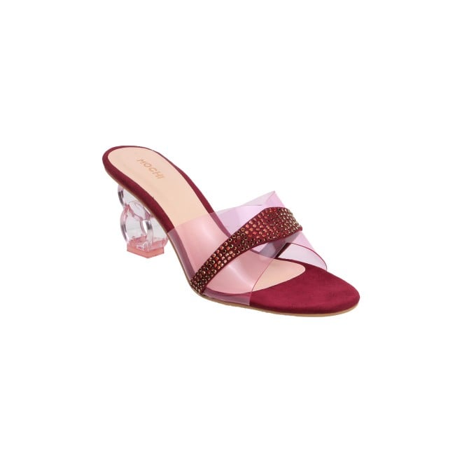 Mochi Women Maroon Party Lifestyle (SKU: 40-103-44-37)