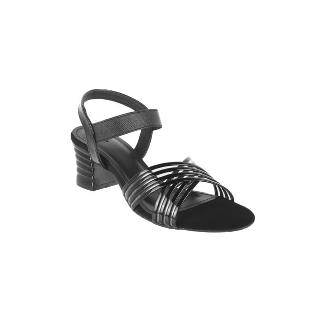 Mochi Women Black Casual Sandals (SKU: 40-114-11-37)