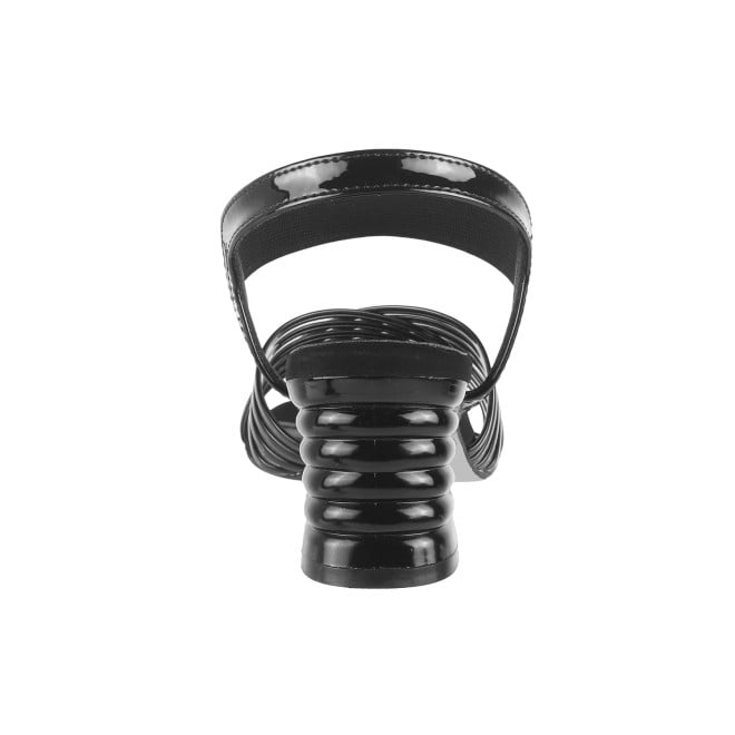 Mochi Women Black Casual Sandals (SKU: 40-114-11-37)