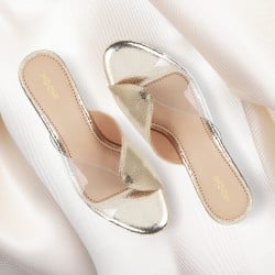 Women Gold Party Sandals