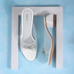 Women White Party Sandals