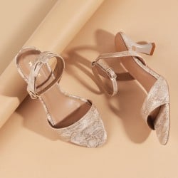 Women Gold Party Sandals