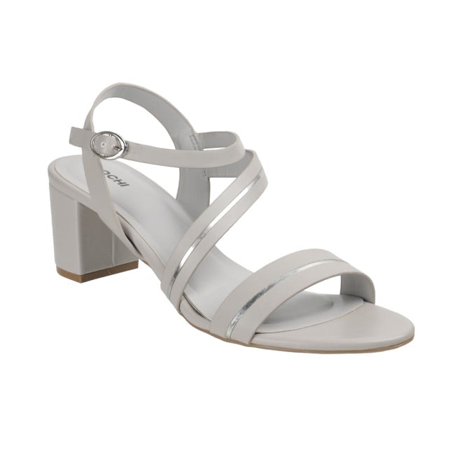 Mochi Women Grey Casual Sandals