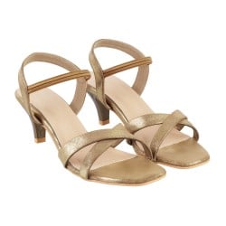 Women Antique-Gold Casual Sandals