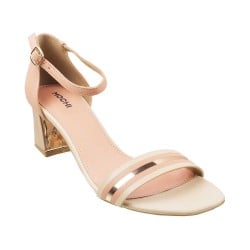 Peach discount sandals heels