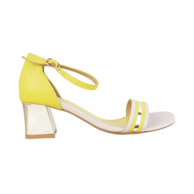 Mochi Women Yellow Casual Sandals (SKU: 40-2363-33-39)
