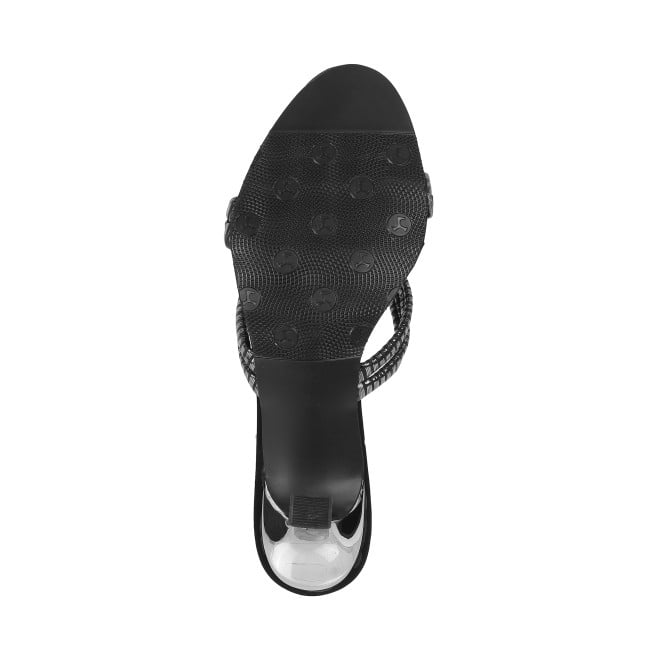 Mochi Women Black Party Slip Ons (SKU: 40-238-11-36)