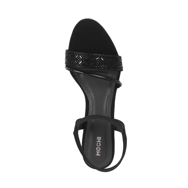 Mochi Women Black Casual Sandals (SKU: 40-239-11-36)