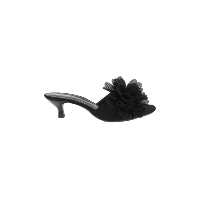 Mochi Women Black Casual Mules (SKU: 40-241-11-36)