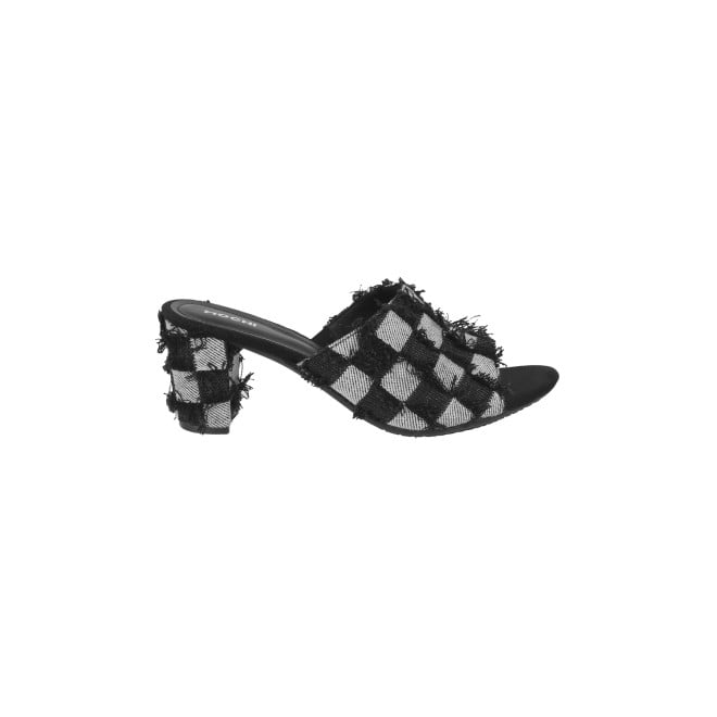 Mochi Women Black Casual Mules (SKU: 40-242-11-36)