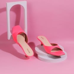 Women Pink Casual Slides