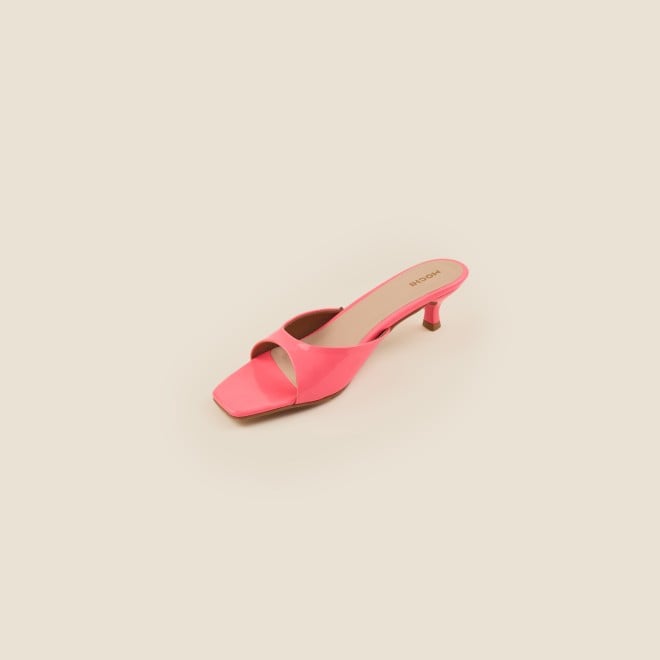 Mochi Women Pink Casual Slides (SKU: 40-2476-24-37)