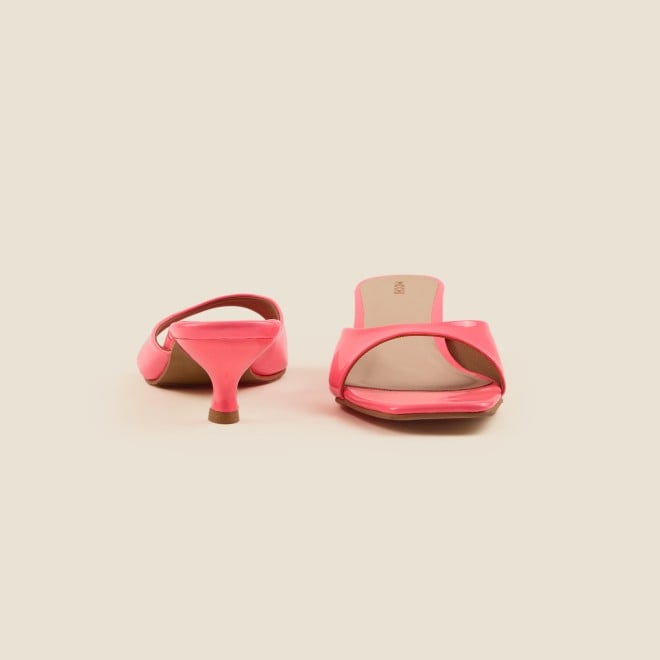Mochi Women Pink Casual Slides (SKU: 40-2476-24-37)
