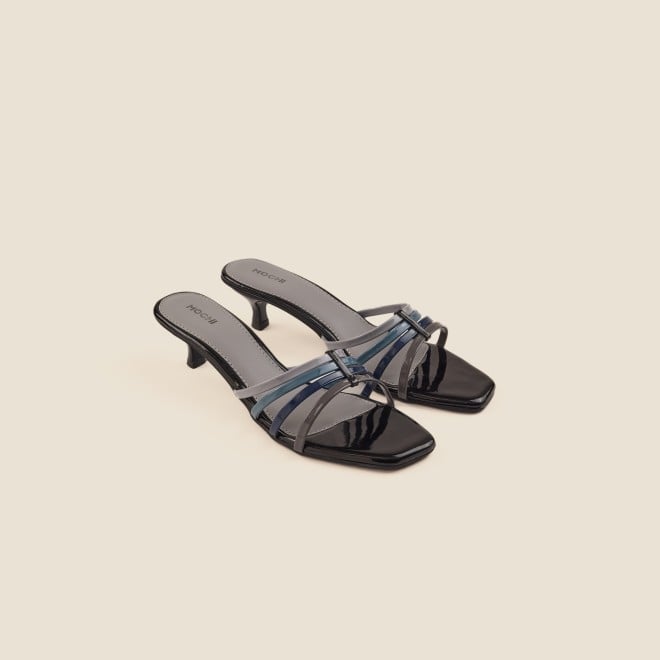 Mochi Women Black Casual Sandals (SKU: 40-2499-11-37)