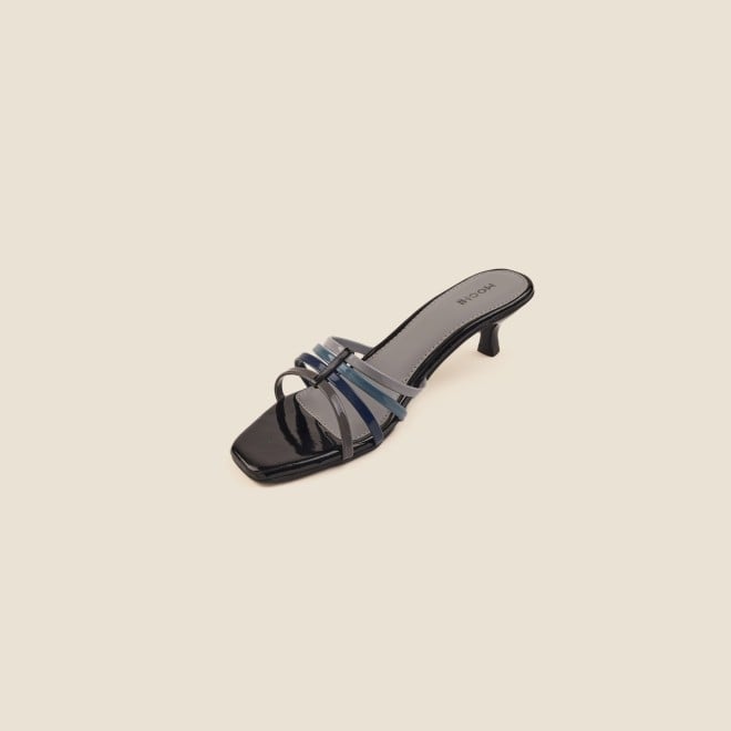 Mochi Women Black Casual Sandals (SKU: 40-2499-11-37)