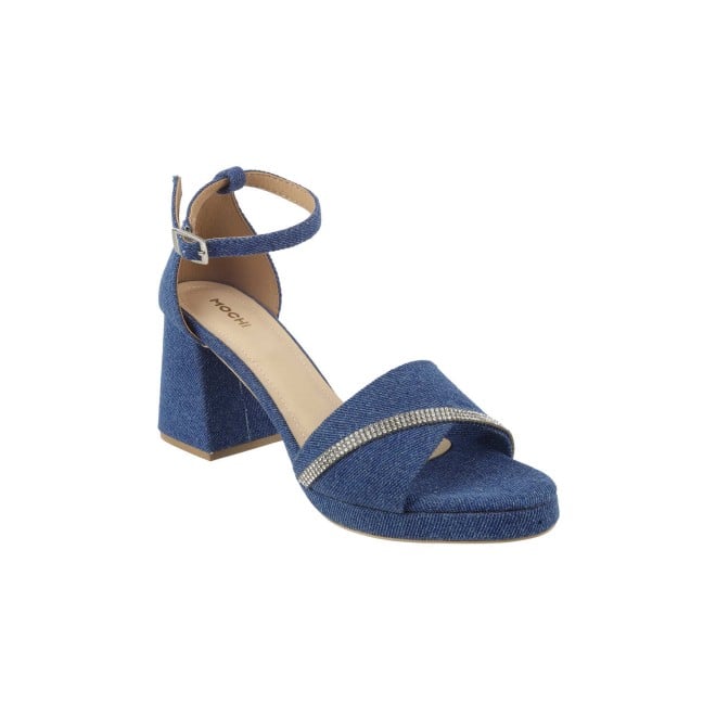 Mochi Women Blue-navy Casual Sandals (SKU: 40-254-17-36)