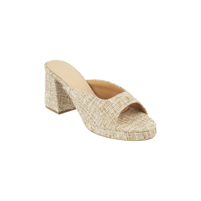 Mochi Women Beige Casual Sandals (SKU: 40-255-20-36)