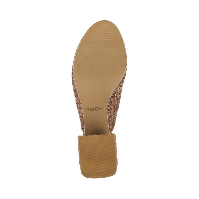 Mochi Women Tan Casual Sandals (SKU: 40-255-23-39)