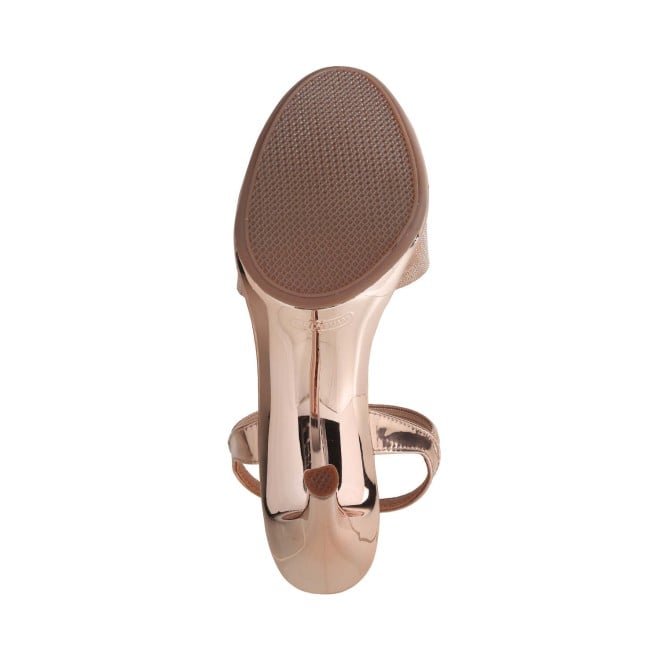 Mochi Women Rose-gold Party Sandals (SKU: 40-282-52-36)