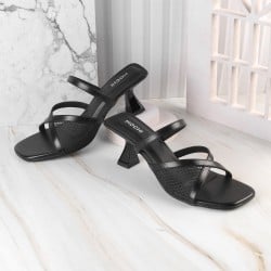 Women Black Casual Sandals