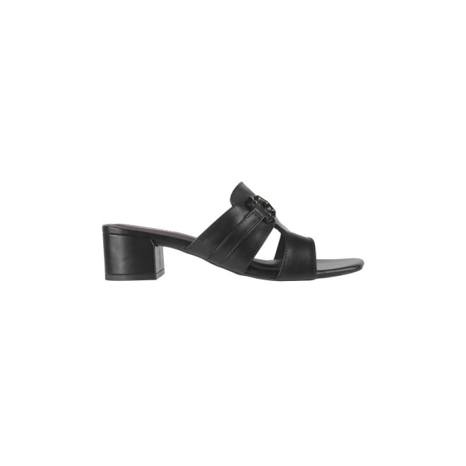 Mochi Women Black Casual Slip Ons (SKU: 40-304-11-36)