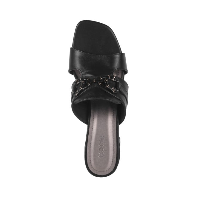 Mochi Women Black Casual Slip Ons (SKU: 40-304-11-36)